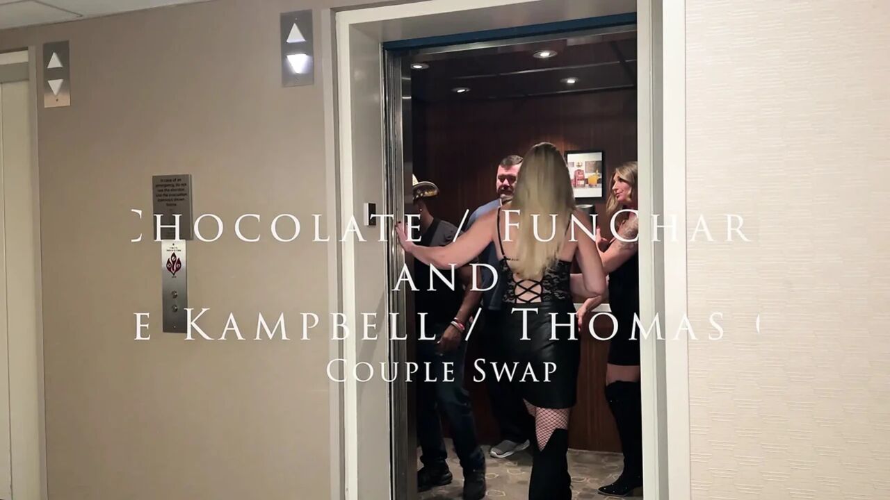Interracial Swinger Couple Swaps Wives with Fit White Couple
