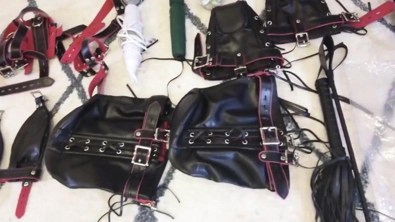 Dressed in Jk Clothes Is Restrained and Whipped