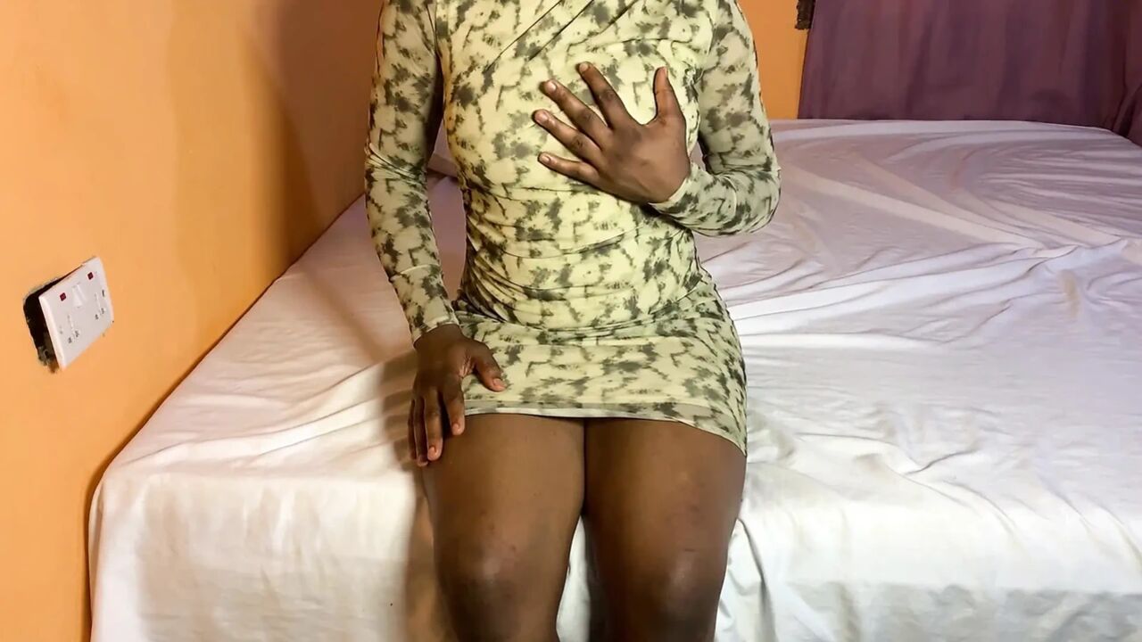 African 18yo Teen Shows Her Sexy Body to Sugar Stepdaddy and Gets Fucked