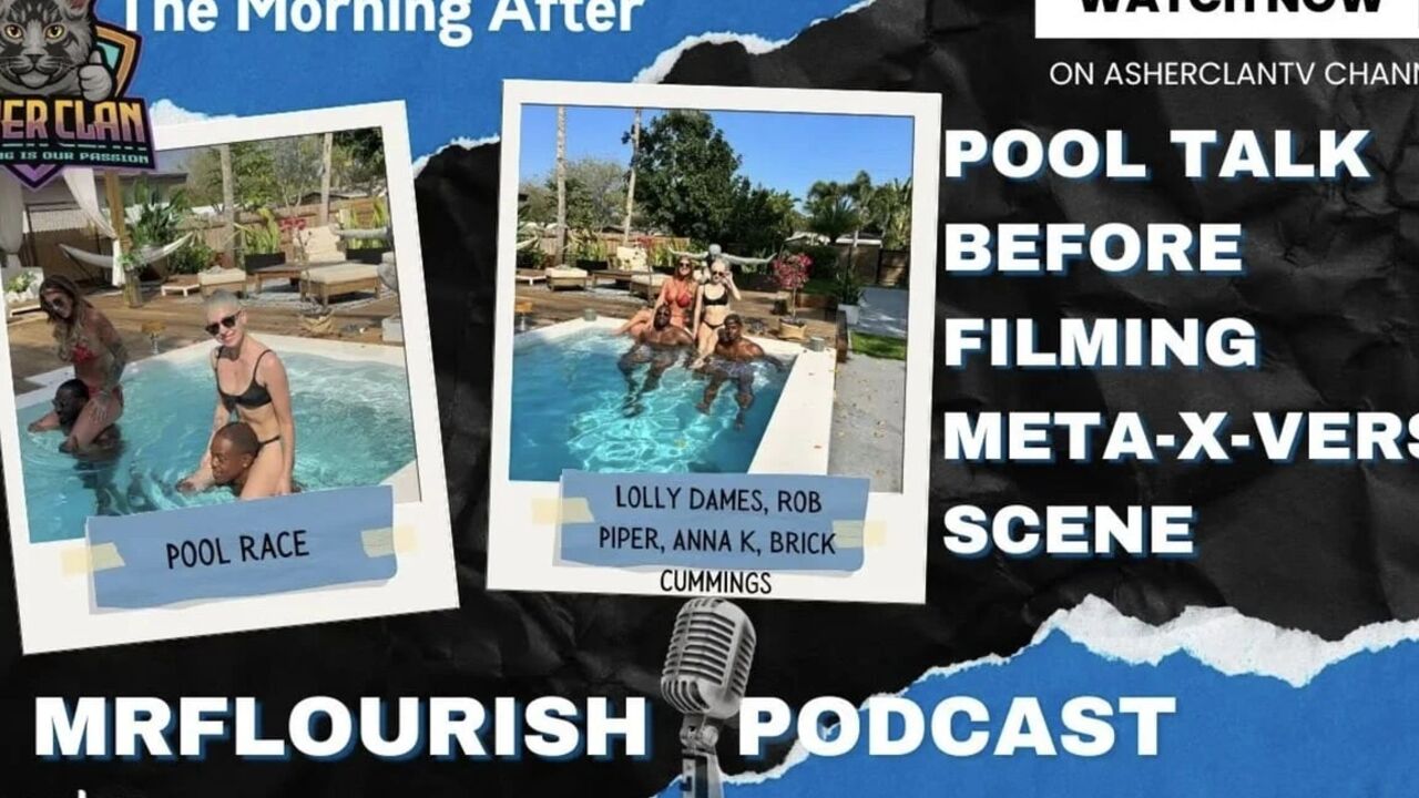 Mrflourish Pool Podcast: Adult Stars Lolly Dames, Rob Piper, Anna K and Brick