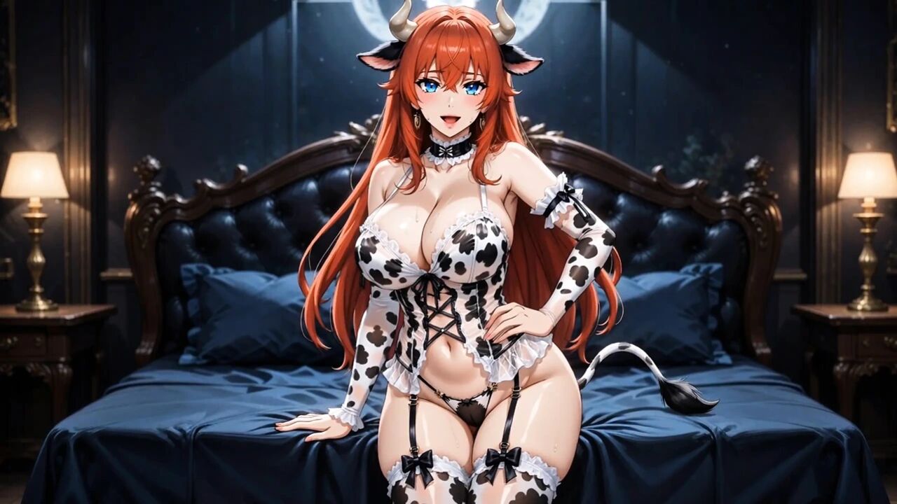 Obedient Cowgirl in Transparent Lingerie – Breast Milking & Squirting