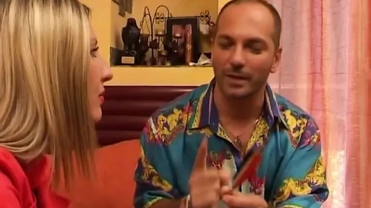 Italian Blonde Giving Ass and Pussy to the Fortune Teller