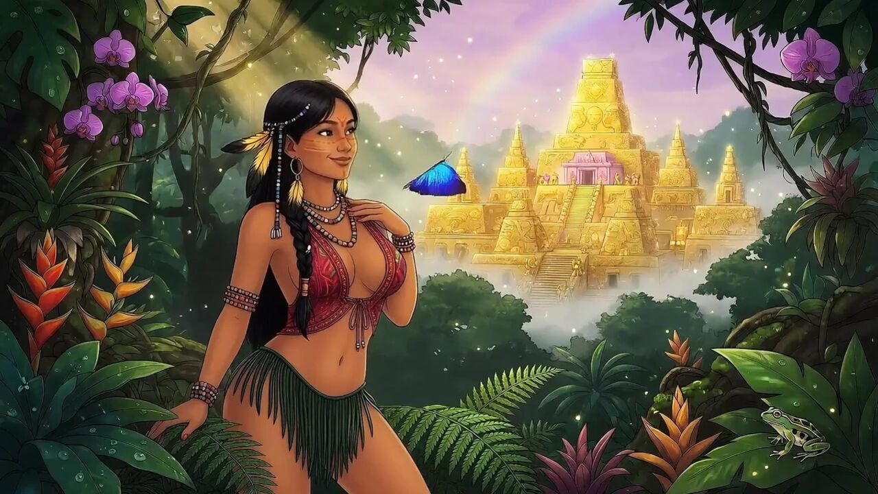 AI-Indigenous Woman- El Dorado