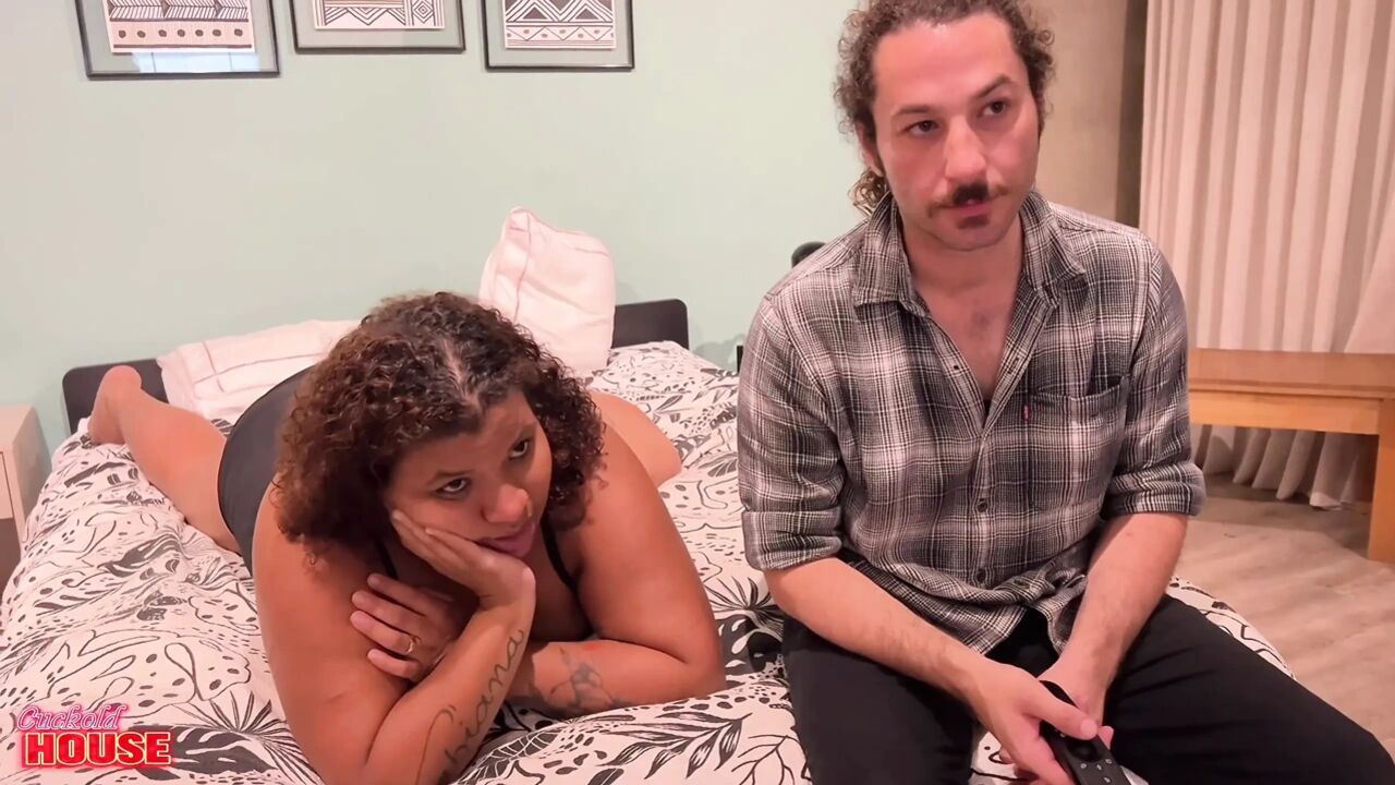 A Naughty BBW Called Some Friends Over to Fix a TV and Rewarded Them with Sex