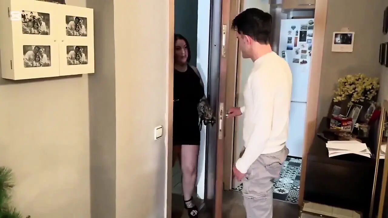 My Roommate Comes Over From a Party, and Wakes Me up so I'll Open the Door, All Horny, Asking for My Xl Cock, I Destroy Her