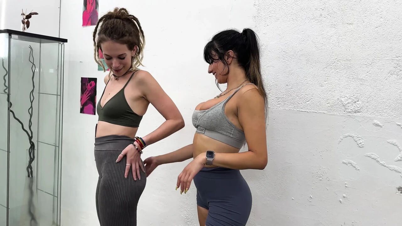 Amazing Amateur Threesome with Two Exotic Women - Aaliyah Yasin & Eva Fay