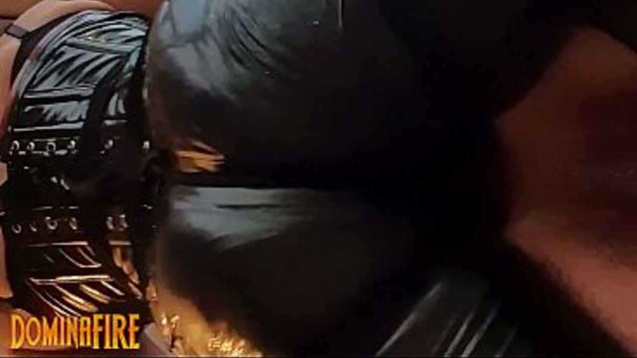 DOMINAFIRE ROUGH ANAL FUCKS SLAVE