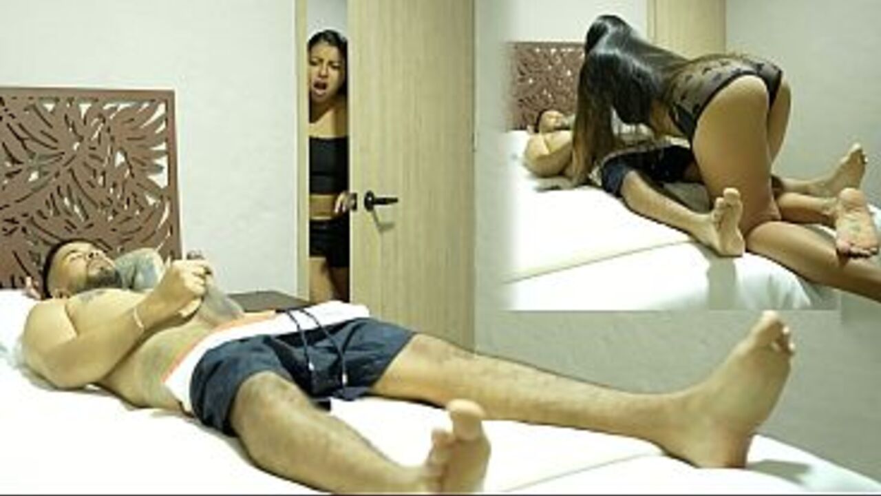 I catch my STEPBROTHER MASTURBATING and end up teaching him a lesson