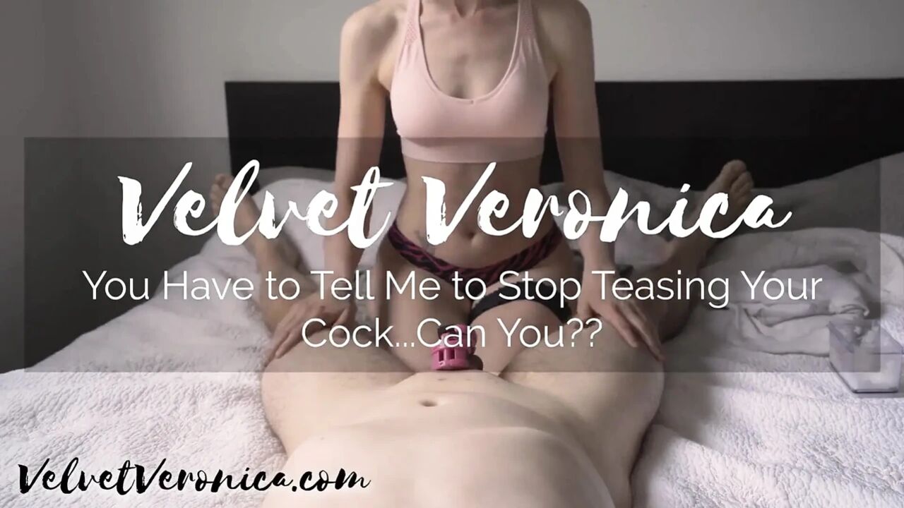 I'm Going to Tease Your Cock but You Can't Cum | Chastity Mistress Short