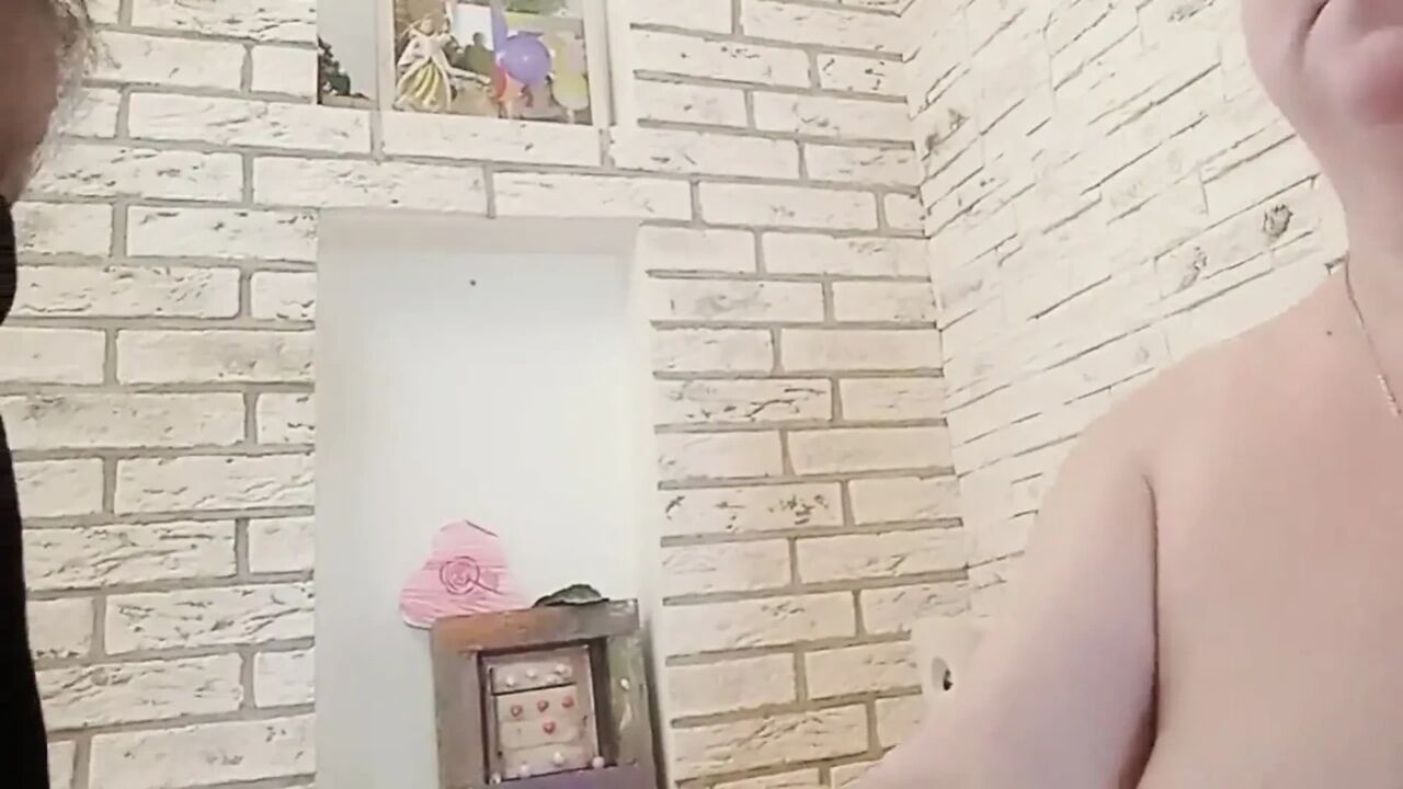 Mother-in-law's Hot Mouth Sucks My Cock with a Swallow to the Balls