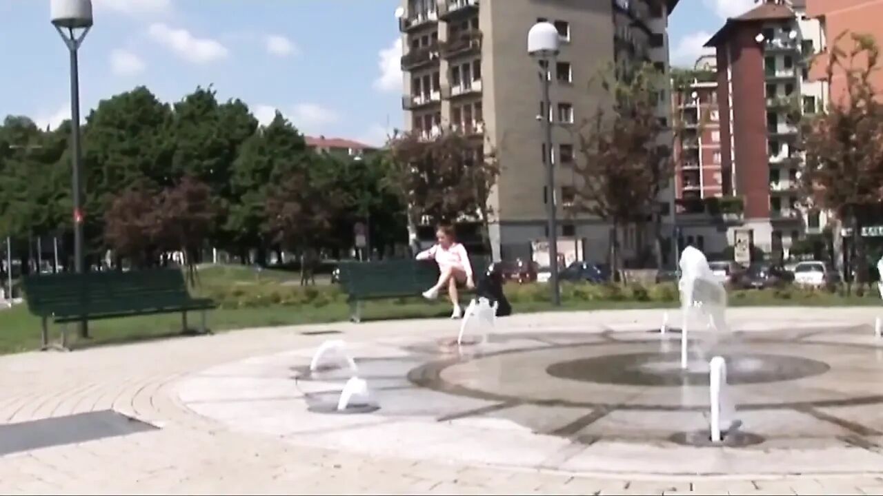 Innocent stepfather caresses involve in a hard fuck