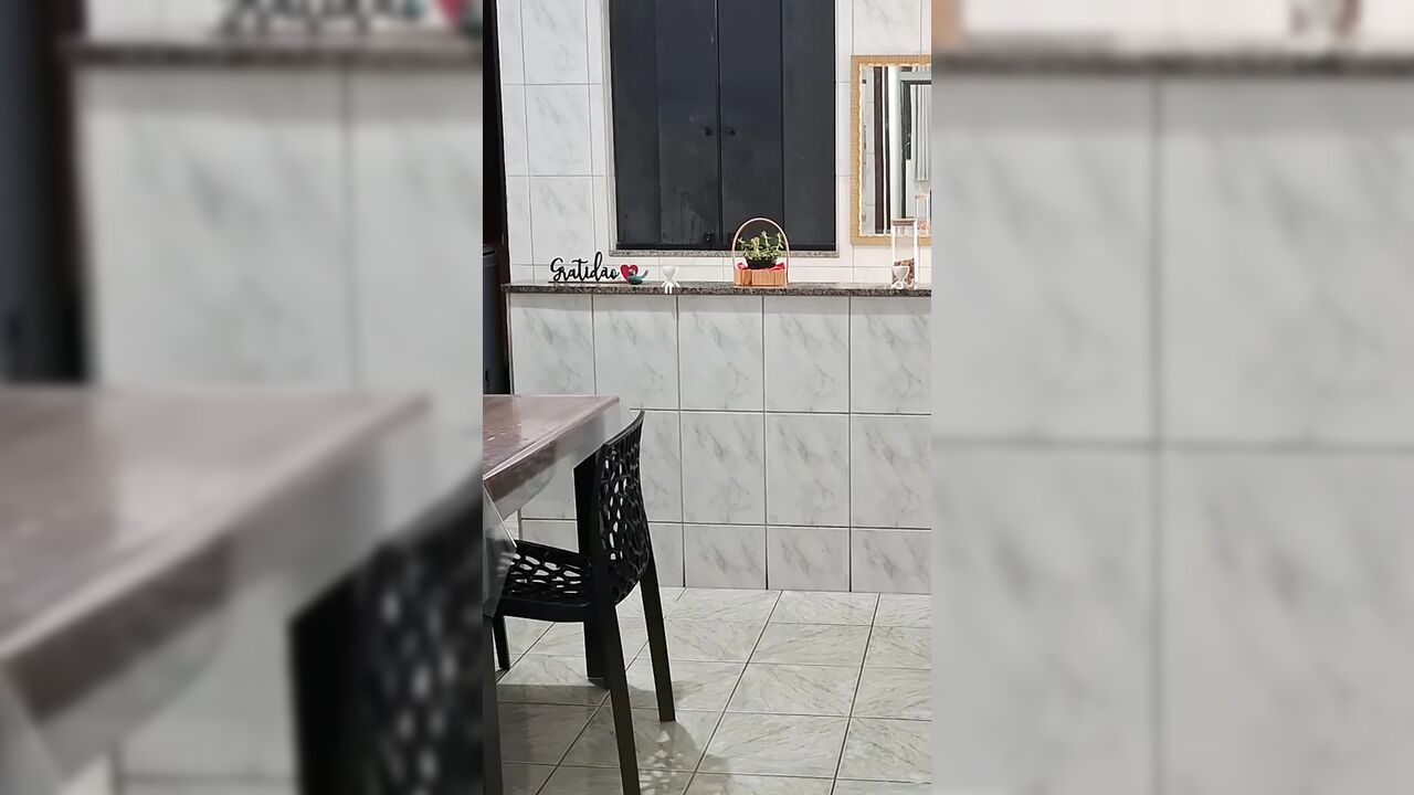Stepdaughter arrives home from Carnival in the early morning and gives a blowjob.
