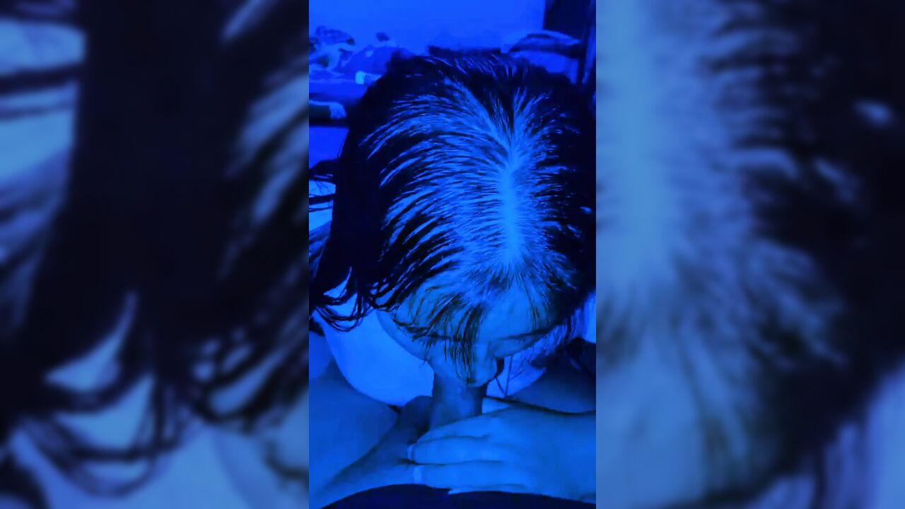 My husband's friend cums on my face