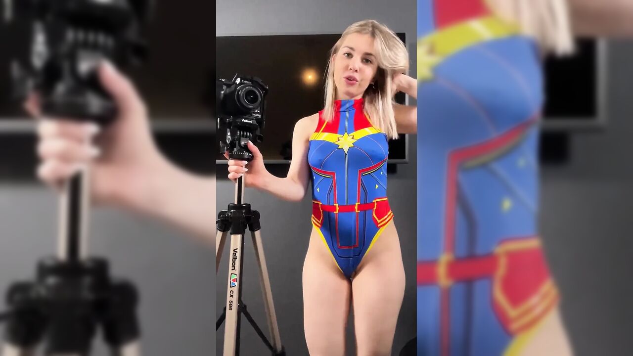 Ms. Marvel Plays with Dildo