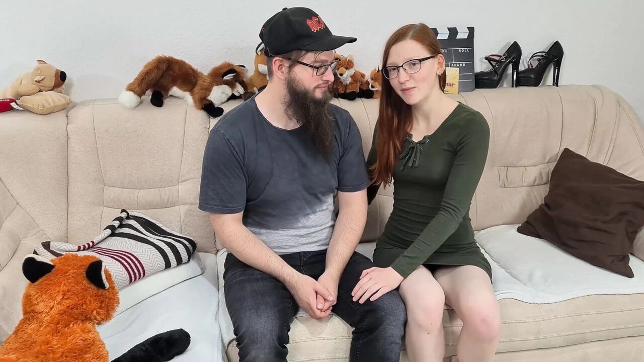 Redhead teen has sex for the first time