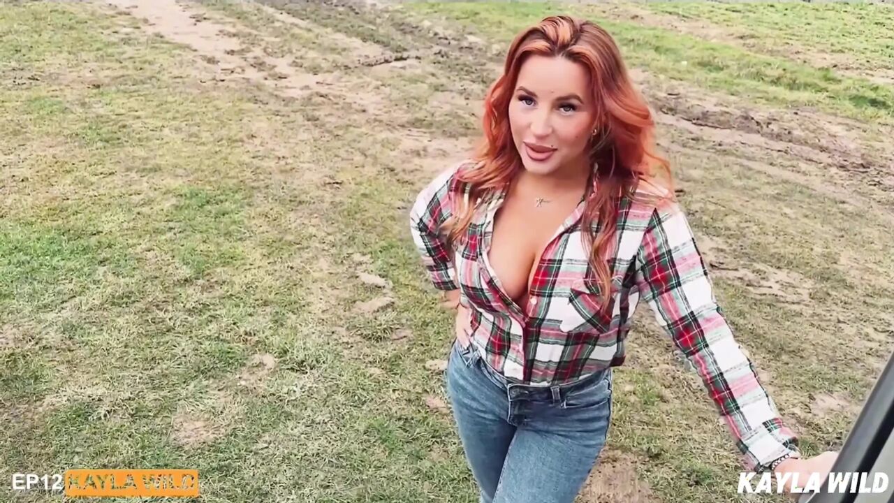 Horny Redhead Wife Ditches Husband to Fuck Campground Stud with Squirting and Creampie