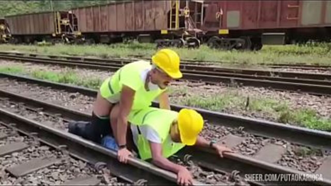 The workers went hard at lunchtime, fucked their passive colleague and gave him lots of milk for dessert (Teaser) Part 2