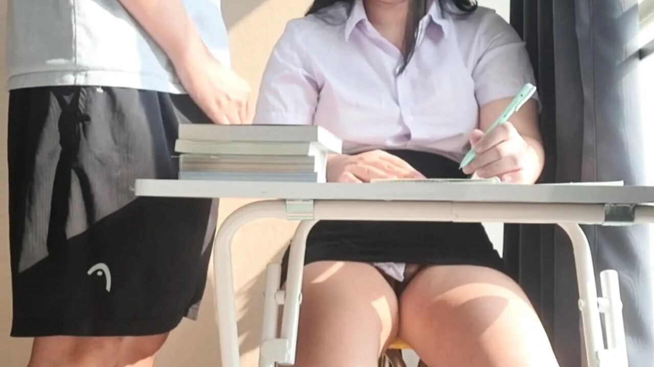 I was trying to study but was disturbed and to suck a dick.