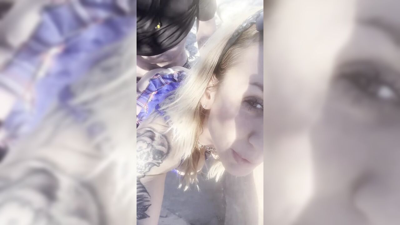 Zoey Gets Fucked Outside at Grande Canyon by Huge Cock Unexpected