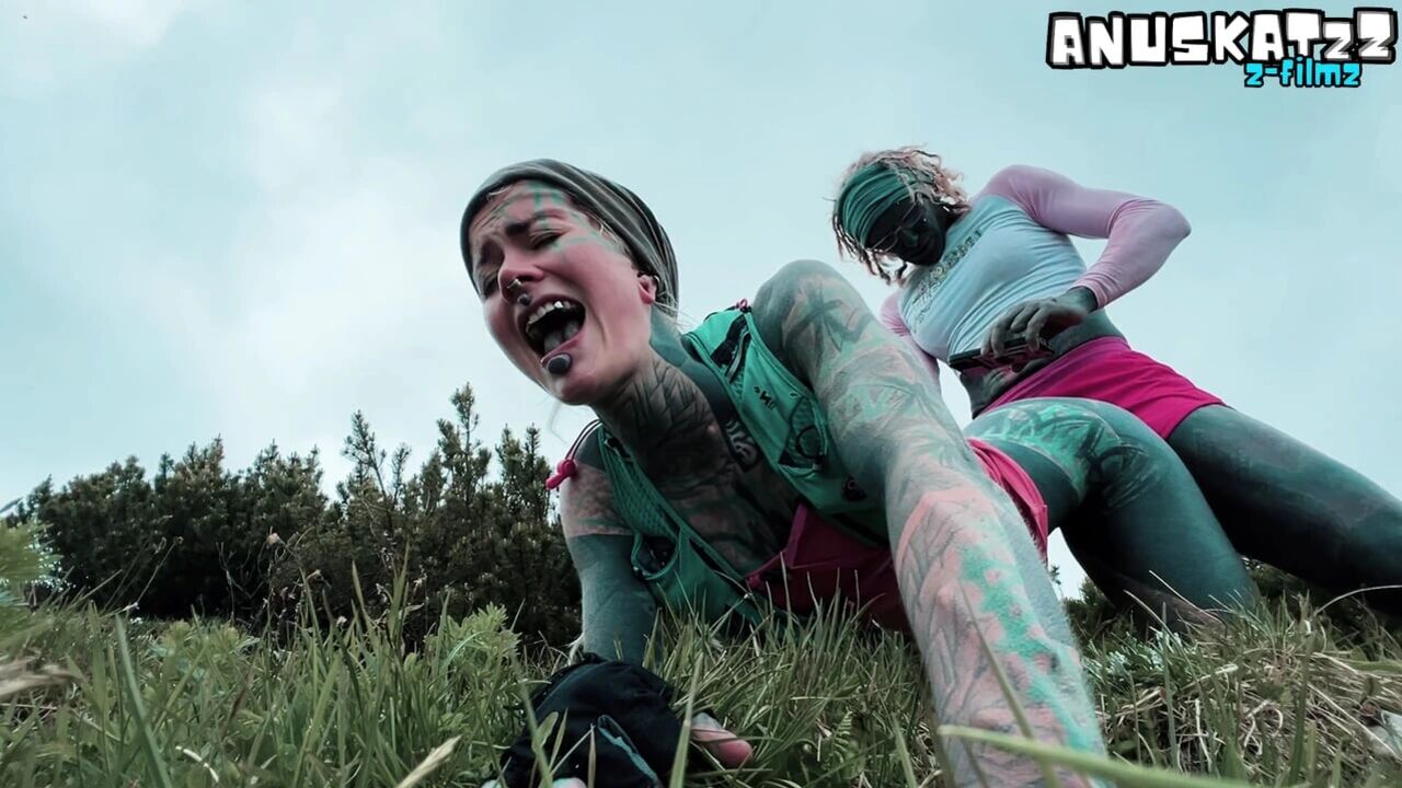 Outdoor Bliss Mountainside Fucking and Cum on Face