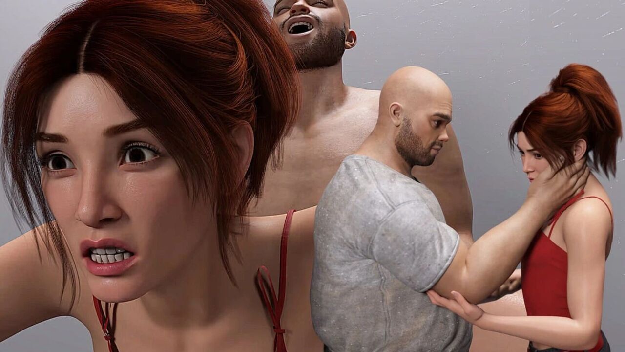 Shy and Sexy Redhead Got Surprise Creampie by a Big Cock