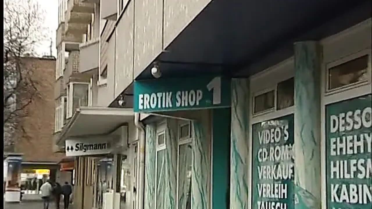 Girl working at erotic shop sucking my dick