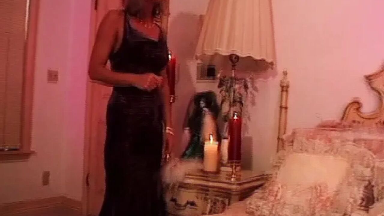 Seductive Blonde MILF Indulges in Hot Wax Fetish