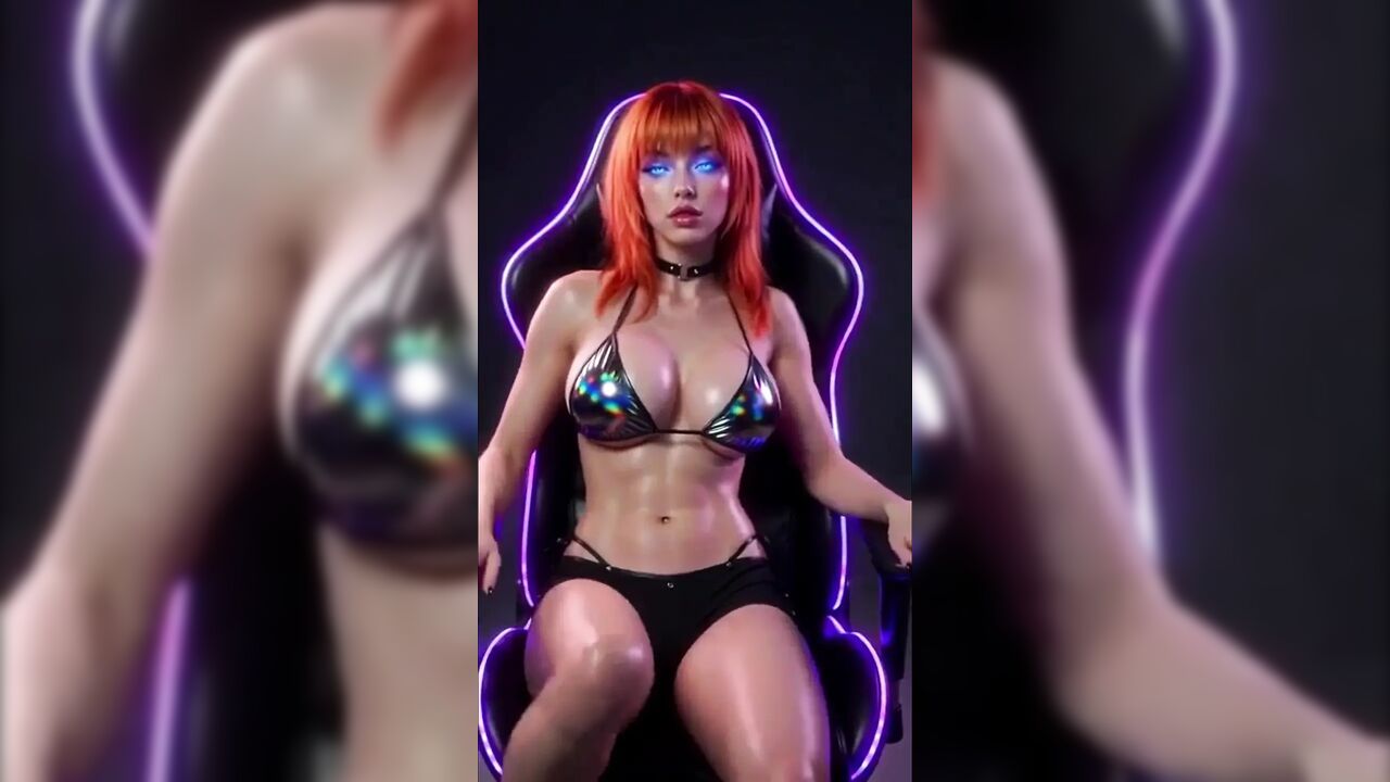 Zoa - Cyberpunk AI Girl Sensual Dance