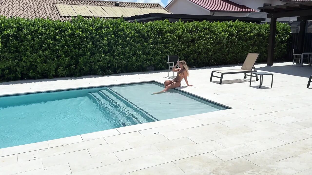 Lily Phillips Fucked Poolside by Jmac