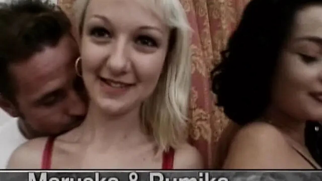 Nympho Sluts From France Pounded in Anal Threesome