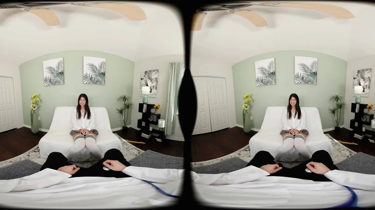 FORBVR - You Teaches This Cute GIrl How to Cum While Riding Your Dick POV