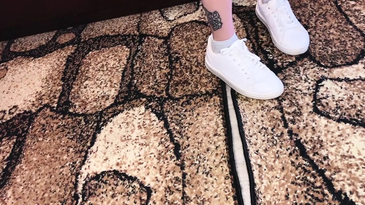 Foot Fetish Sneakers Sock and Bare Feet/sfw