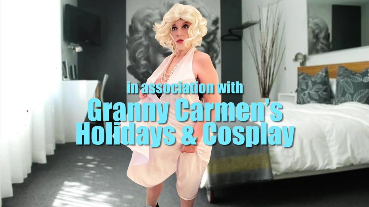 Granny Norma Jean: White Gloved Cock Sucking Old Hollywood Slut 9125CAMS26M
