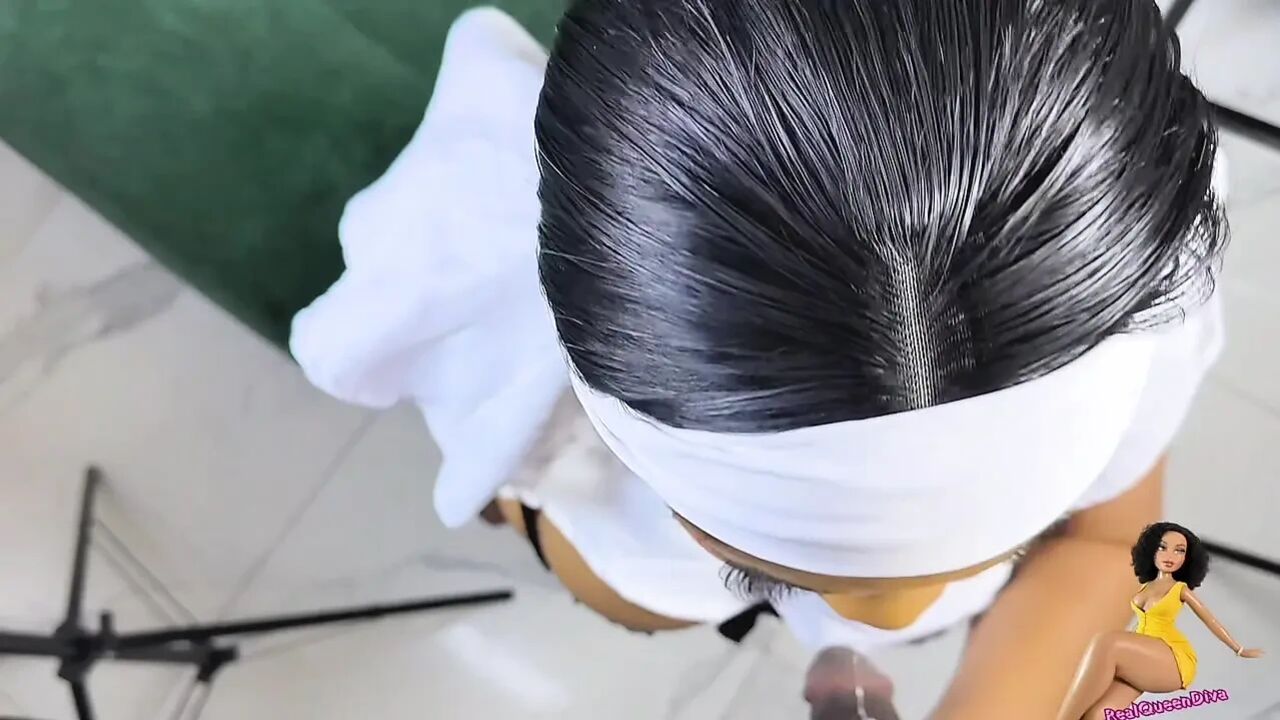 Naughty Nun gets deep throat
