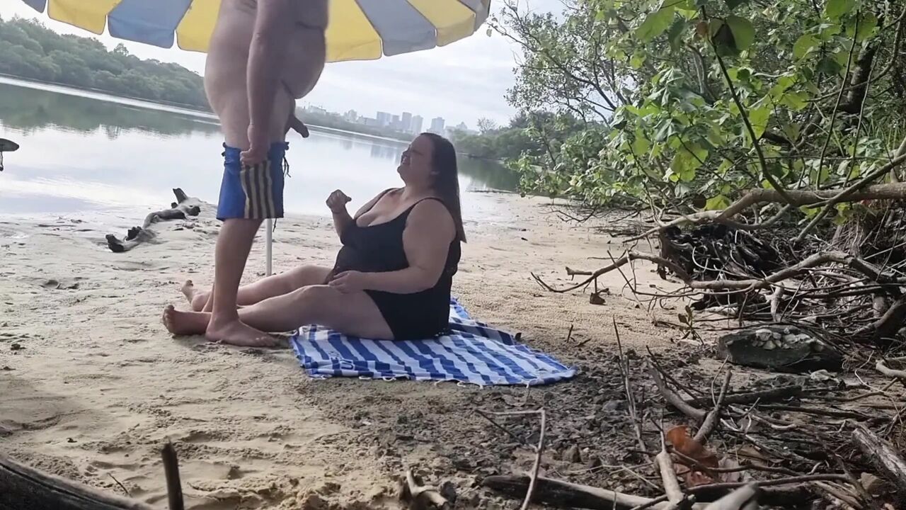Almost caught fucking at the river - Exclusive on FapHouse