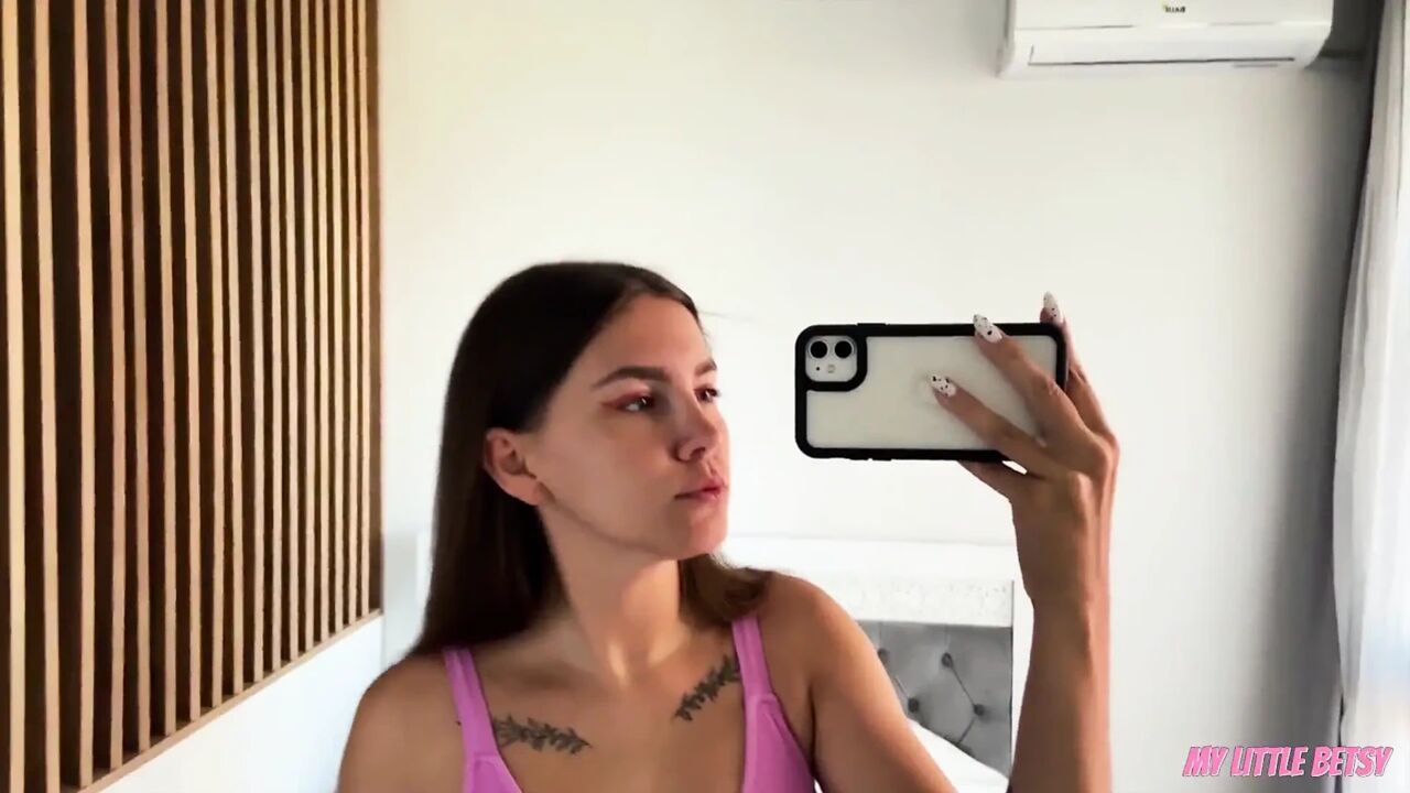 Neighbor Stop Looking at Me, Just Fuck My Wet Pussy and Cum on It