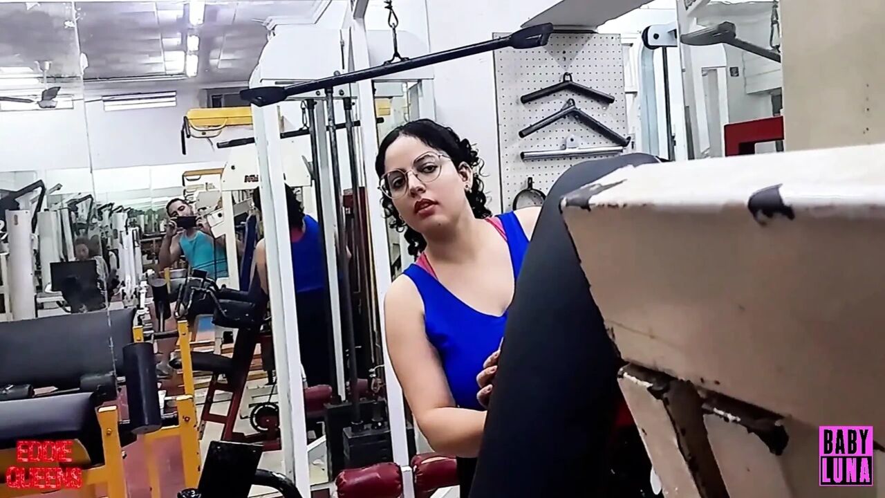 Creepy Gym Girl Obsessed with Smelling My Cock Ft Babyluna939