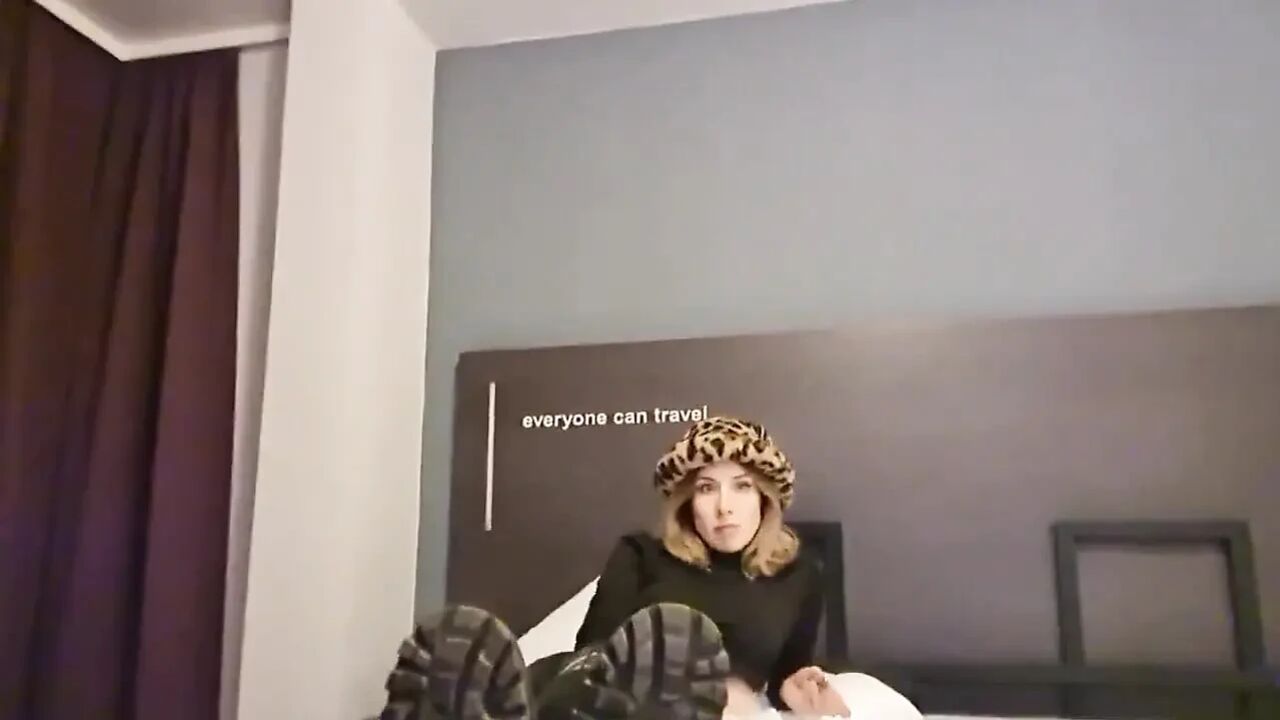 He Sniffs and Licks My Sweaty Boots, White Socks and Feet