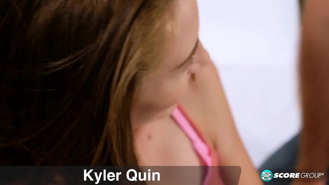 Skinny Teen Kyler Quinn Fucks and Gets Her First Creampie