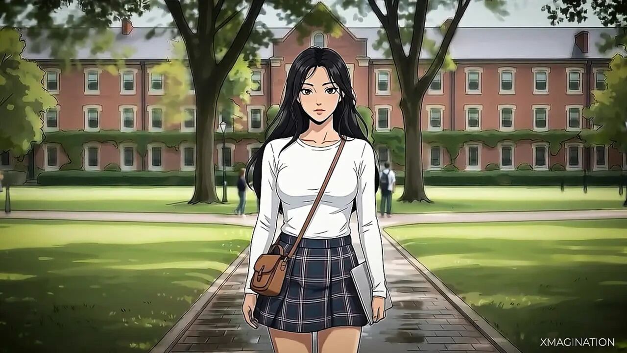My mysterious hot senior in campus.