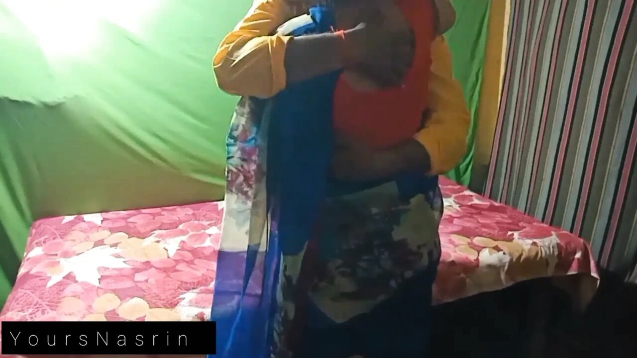 Indian New Married Hot Bhabi Fucked With Her Husband In Sharee.