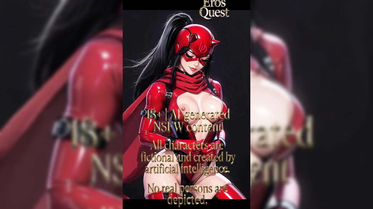 ErosQuest - DareDevil cosplay - Phallic Pleasures - AI Content