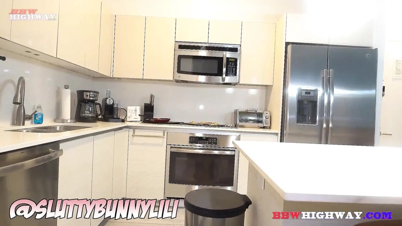 Slutty Bunny Takes Backshots in Her Kitchen