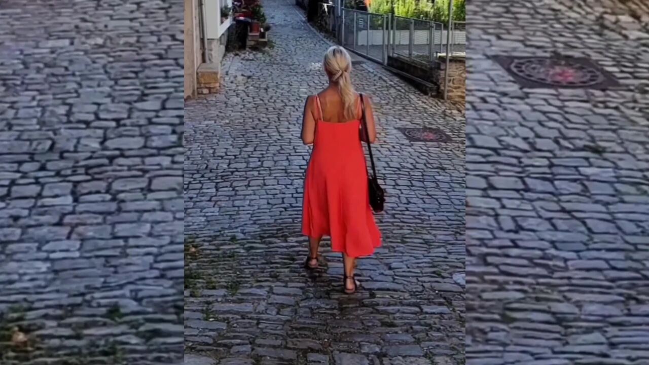 Beautiful Blonde Mature Wife Enjoys Sex in Heels