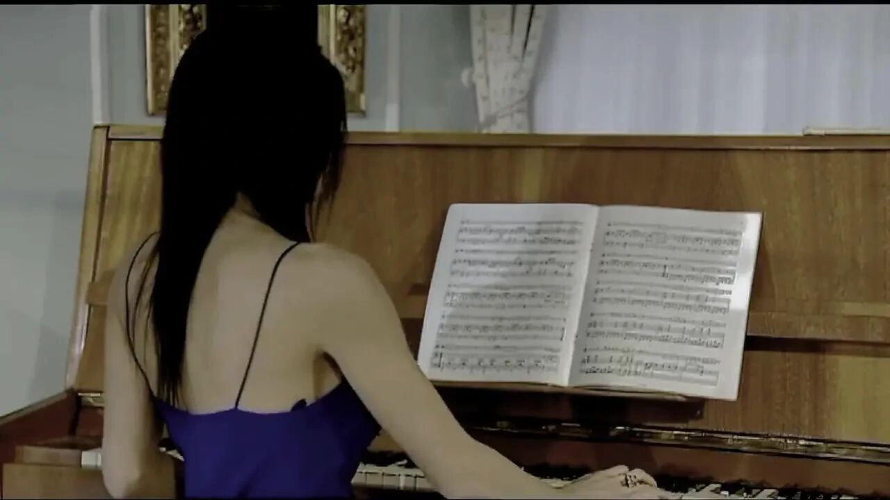 While the Student Plays the Piano, the Music Teacher Fucks His Friend on the Couch
