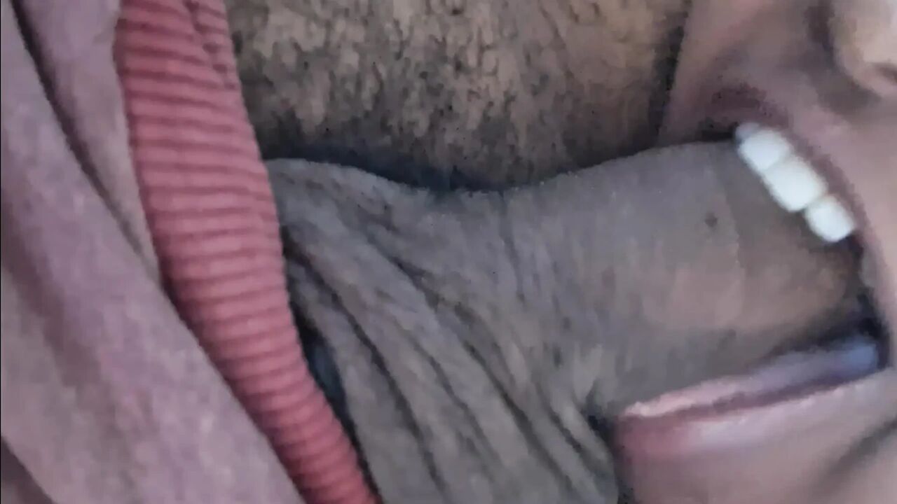 Pastor sucking her friend's husband's cock and taking cum in her mouth.