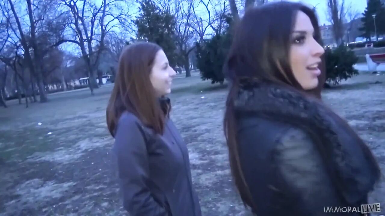 Anissa Kate and Antonia Sainz please each other and a lucky guy