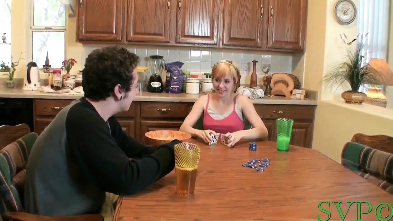 18-year-old Rae Smokes for Her Stepbrother