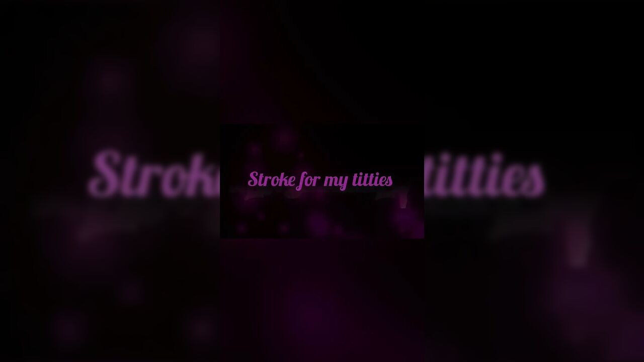 Stroke for My Titties JOI