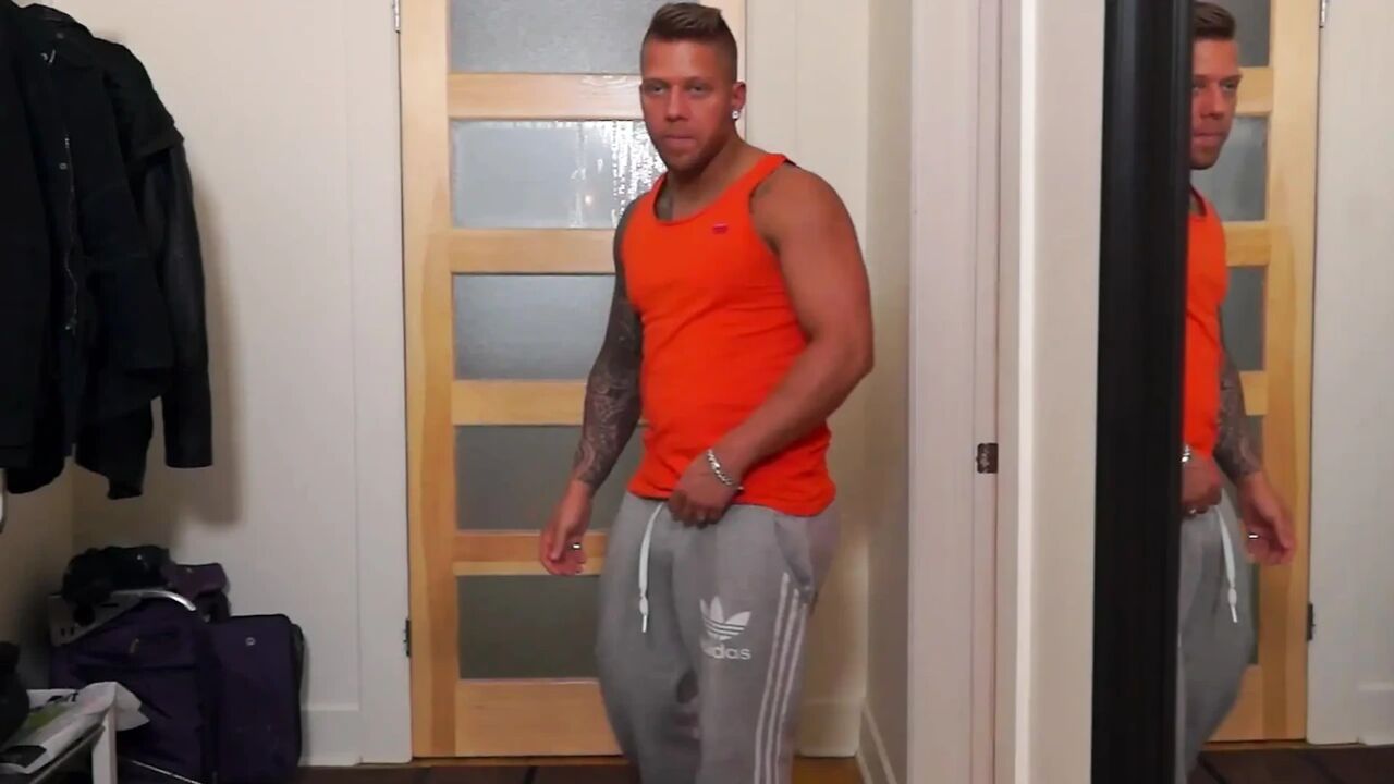 Football Player Punches in After the Match